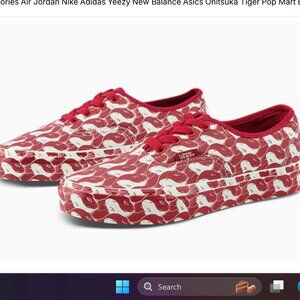 NWT VANS OPENING CEREMONY x AUTHENTIC 'Snake Checker' IN RED SZ 6.5 M / 8 W